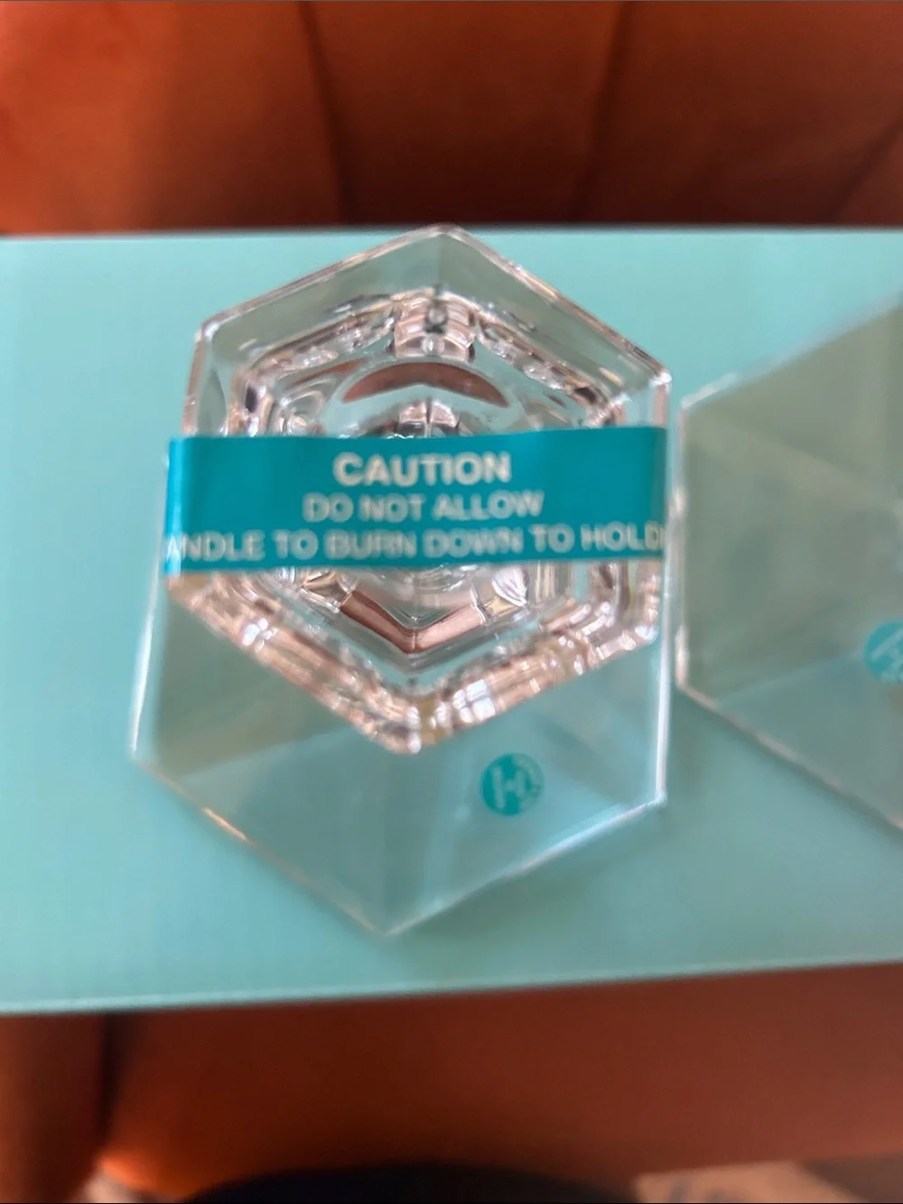 Tiffany & Co. Clear Crystal Candlesticks